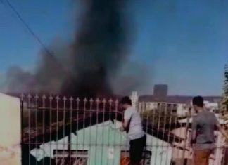 Incêndio destruiu a casa de Sônia