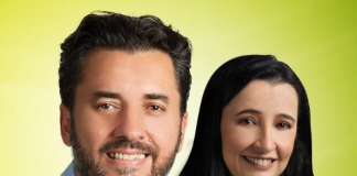 Marcinho Hakuna e Marlete Gonçalves – candidatos à Prefeitura de Itaúna
