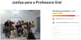 Alunos fazem abaixo-assinado após demissão de professora