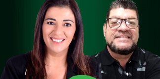 Otacília Barbosa e Hélio Machado – candidatos à Prefeitura de Itaúna