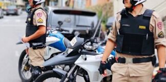 Fogem de moto, mas são pegos pela polícia no Santa Mônica