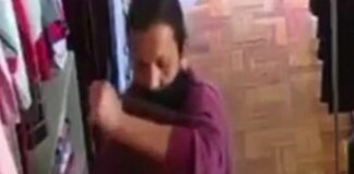 Vídeos flagram mulher furtando roupas em loja da Silva Jardim