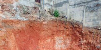 Trabalhador é soterrado por desmoronamento de obra