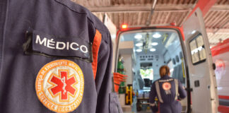 Mulher é atropelada pelo trem no bairro São Geraldo