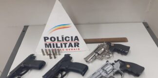 Polícia apreende arma de fogo no Vila Nazaré; um suspeito foi preso