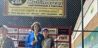 Tenistas itaunenses vencem competições em Governador Valadares