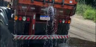 ATUALIZAÇÃO: Possível rompimento de mangueira de distribuição de combustível pode ter causado derramamento de óleo