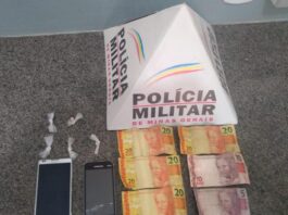 Mulher é presa com drogas em ponto de tráfico em Itatiaiuçu