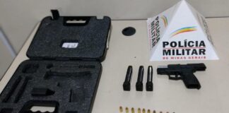 Arma irregular é encontrada e homem preso por posse ilegal no Vila Nazaré