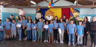 9ª Cia PM Ind realiza Formatura do PROERD em Itaúna