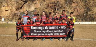 Equipe de futebol itaunense recebe uniforme oficial da Mineração Usiminas