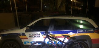 Bicicleta furtada é recuperada e receptadora identificada
