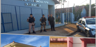 20 de abril: Policia reforça segurança nas escolas de Itaúna