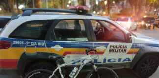 Bicicleta e celular roubados em Itaúna são recuperados, dois são presos