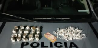 PM apreende adolescente com 196 pedras de crack e 20 porções de maconha