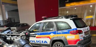 Moto com placa adulterada é apreendida no centro de Itaúna