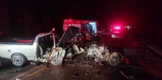Acidente faz 3 vítimas em colisão na MG050 durante a madrugada
