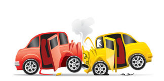 Acidente de trânsito sem vítima na avenida professor Milton Penido