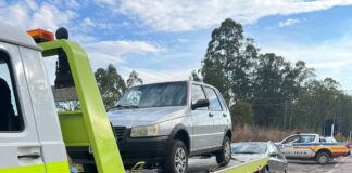 Veículo é recuperado e suspeitos do roubo são presos em área rural de Itaúna
