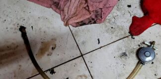 Cozinheira sofre queimaduras após vazamento em mangueira de gás causar incêndio em restaurante