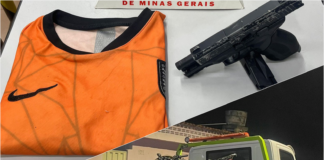 Suspeito de roubo é preso com réplica de arma de fogo e moto roubada, comparsa não foi localizado