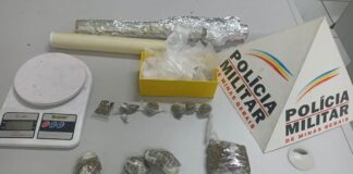 PM recupera 4 motos e apreende entorpecentes no bairro Itaunense