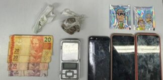 Homem é preso ao ser flagrado traficando no bairro Santa Edwiges