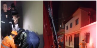 Mulher cai da janela de apartamento no centro ao tentar pegar gato na sacada