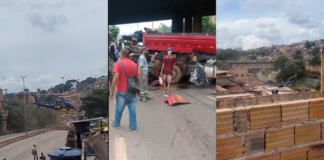 Acidente envolvendo veículos de carga no Anel Rodoviário de BH deixou três vítimas, dois dos veículos são de Itaúna