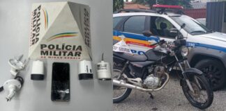 Polícia localiza moto e equipamentos de vigilância roubados e prende suspeitos