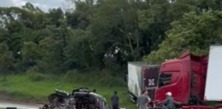 Casal Itaunense perde a vida em acidente na rodovia Fernão Dias em Itatiaiuçu