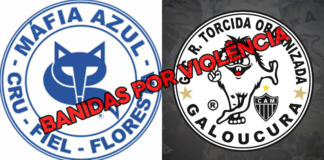 Mafia Azul e Galouruca são banidas do futebol pelo MPMG