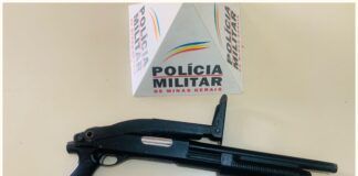 PM apreende armas de fogo durante ação policial em Itatiaiuçu