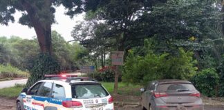 PM encontra veículo roubado na MG 431 em Itatiaiuçu