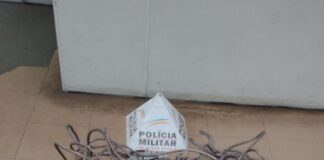 Polícia Militar prende suspeitos e recupera materiais furtados