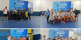 Tropical conquista três títulos de campeão em Copa Regional de Futsal