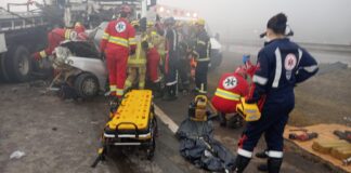 Grave acidente na BR-262 em Nova Serrana