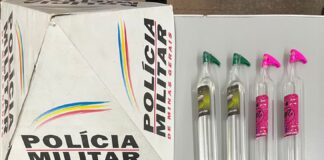 PM apreende simulacro de arma, maconha e “lança perfume” no bairro Lourdes