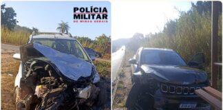 Atualização: Acidente na Rodovia MG-431 deixa quatro feridos leves
