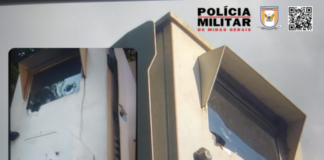 Radar é destruído à bala na MG 431