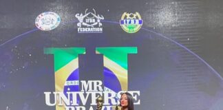 Fisiculturista Angélica Oliveira, é campeã overall nas categorias Bikini e Fit Model