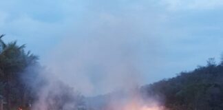 Homem confessa ter ateado fogo para queimar palhas em um sítio e é preso