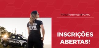 Prosseguem as inscrições para o Concurso da PCMG