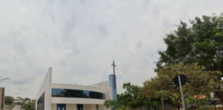 Polícia pede apoio da comunidade para identificar pichador da Igreja Sagrada Família