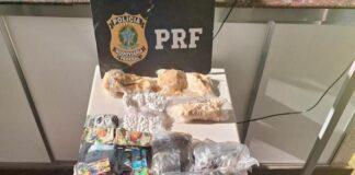 PRF apreende grande quantidade de drogas e prende dois homens na Fernão Dias, em Itatiaiuçu