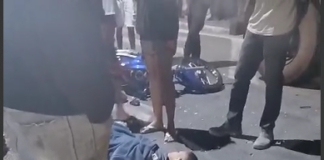 Motociclista fica ferido em colisão com carreta no Jadir Marinho