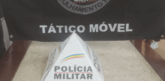 Mandado resulta em apreensão