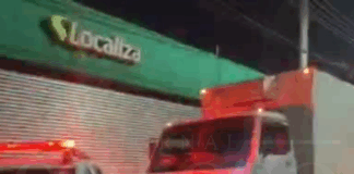 Furto e recuperação de caminhão