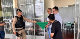 Polícia Militar inaugura ponto de apoio na rodoviária e taxistas apoiam iniciativa