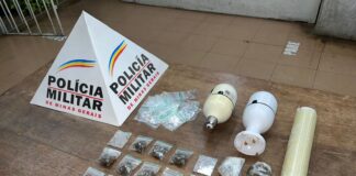 PM apreende cocaína, maconha e materiais do tráfico durante operação no bairro Graças